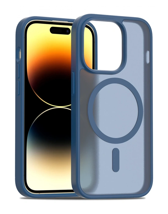 Joko Apple iPhone 14 Pro Jota Magsafe Kapak - Lacivert