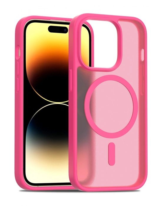 Joko Apple iPhone 14 Pro Jota Magsafe Kapak - Rose