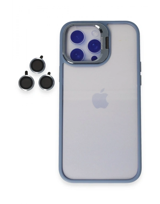 Joko iPhone 14 Pro Kılıf Roblox Lens Standlı Kapak - Sierra Blue
