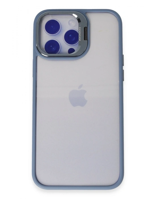 Joko iPhone 14 Pro Kılıf Roblox Lens Standlı Kapak - Sierra Blue