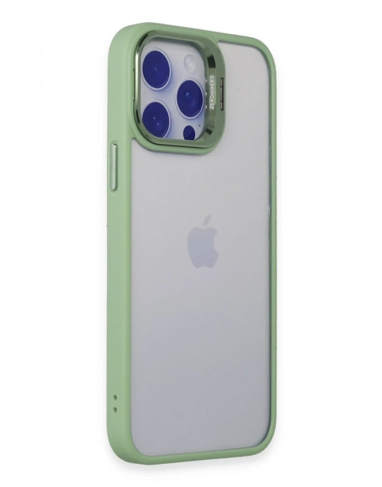 Joko iPhone 14 Pro Kılıf Roblox Lens Standlı Kapak - Yeşil