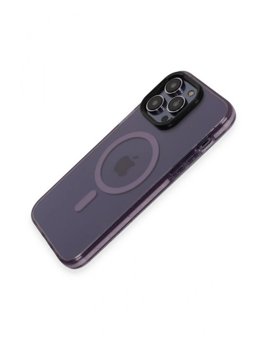 Joko iPhone 14 Pro Kılıf Tigra Magsafe Kapak - Derin Mor