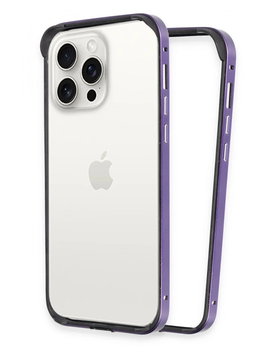 Joko iPhone 14 Pro Land Bumper Koruma Kapak - Derin Mor