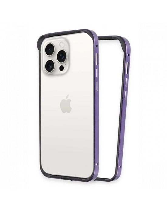 Joko iPhone 14 Pro Land Bumper Koruma Kapak - Derin Mor