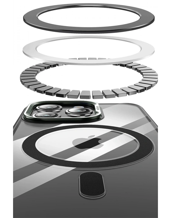 Joko iPhone 14 Pro Max Drop Magsafe Kapak - Titan Gri