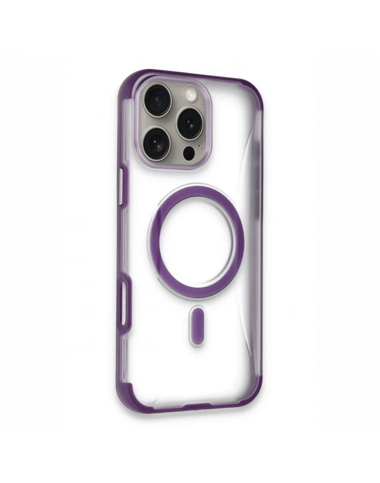 Joko iPhone 14 Pro Max Hilton Magsafe Kapak - Derin Mor