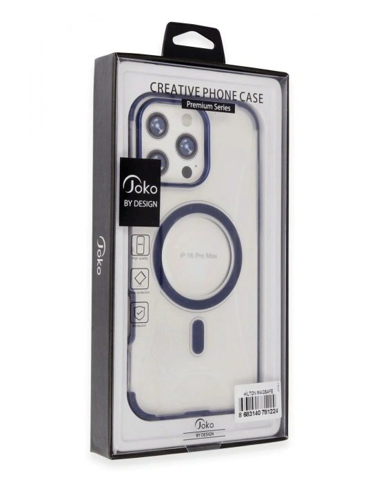 Joko iPhone 14 Pro Max Hilton Magsafe Kapak - Titan Gri