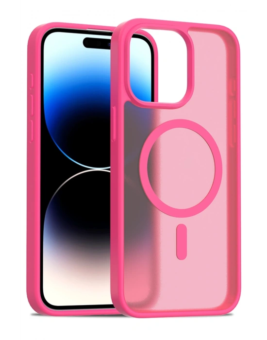 Joko Apple iPhone 14 Pro Max Jota Magsafe Kapak - Rose