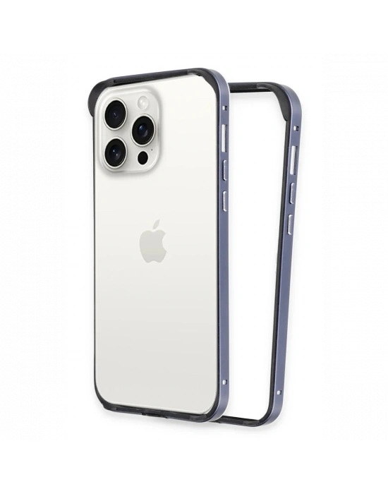 Joko iPhone 14 Pro Max Land Bumper Koruma Kapak - Lacivert