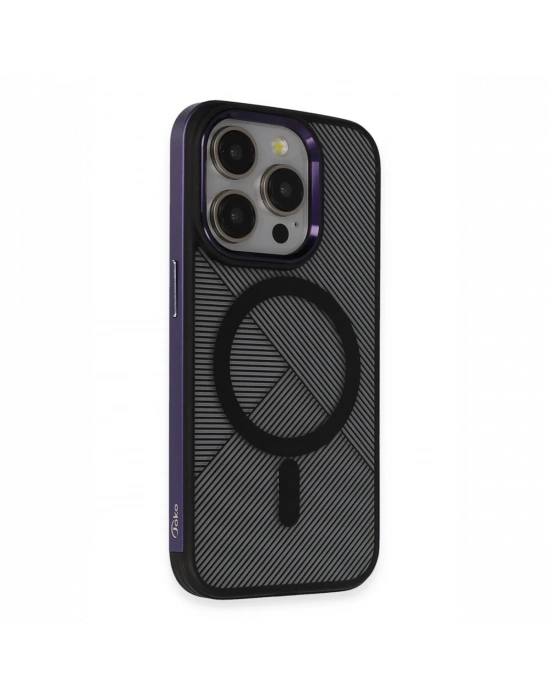 Joko iPhone 14 Pro Vito Magsafe Kapak - Derin Mor