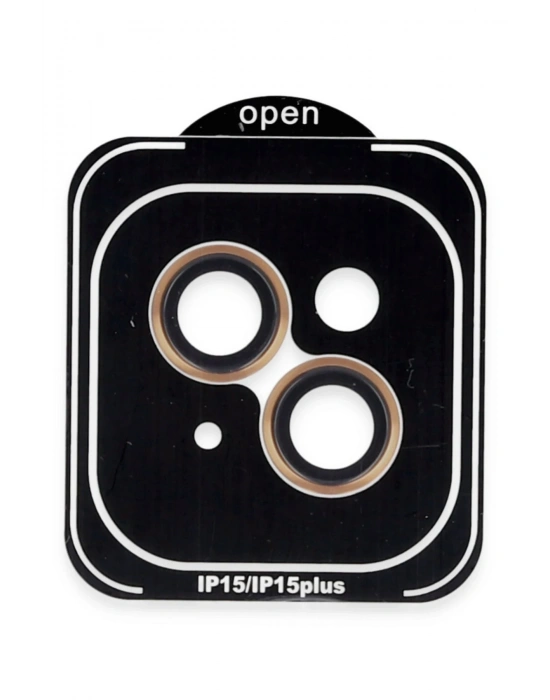 Joko iPhone 14 PVD Metal Kamera Lens - Turuncu