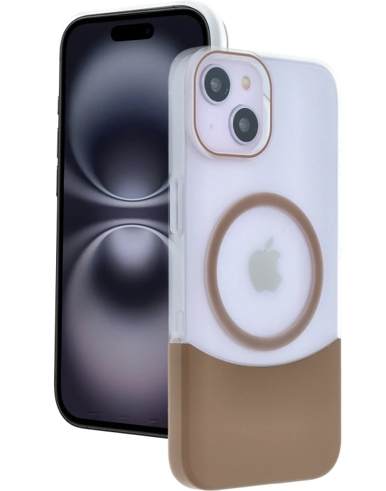 Joko iPhone 14 Velar Magsafe Kapak - Çöl Titanyum