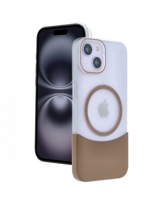 Joko iPhone 14 Velar Magsafe Kapak - Çöl Titanyum