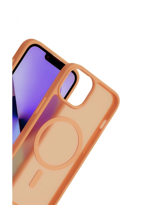 Joko Apple iPhone 15 Jota Magsafe Kapak - Turuncu