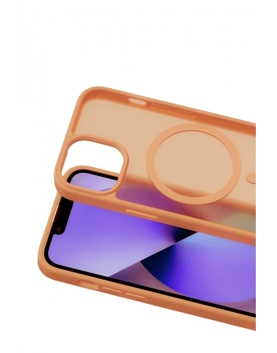 Joko Apple iPhone 15 Jota Magsafe Kapak - Turuncu