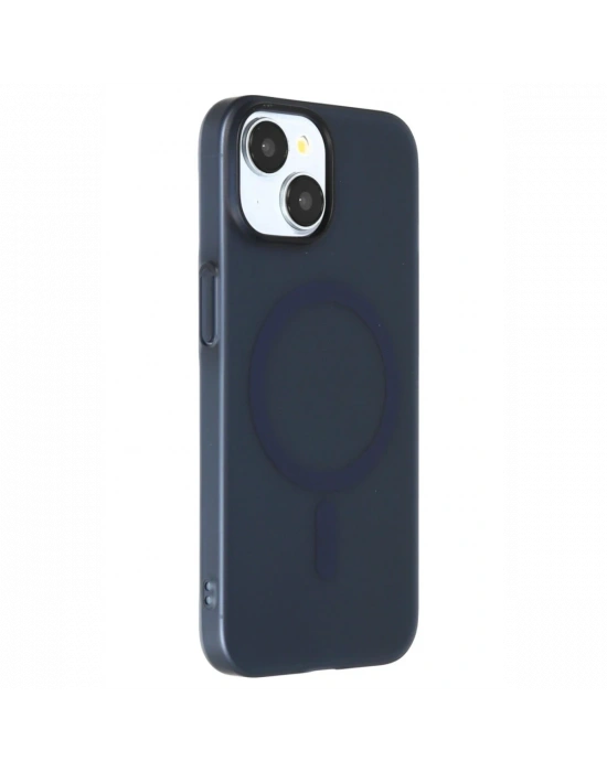 Joko iPhone 15 Plus Tuna PC Slim Magsafe Kapak - Lacivert