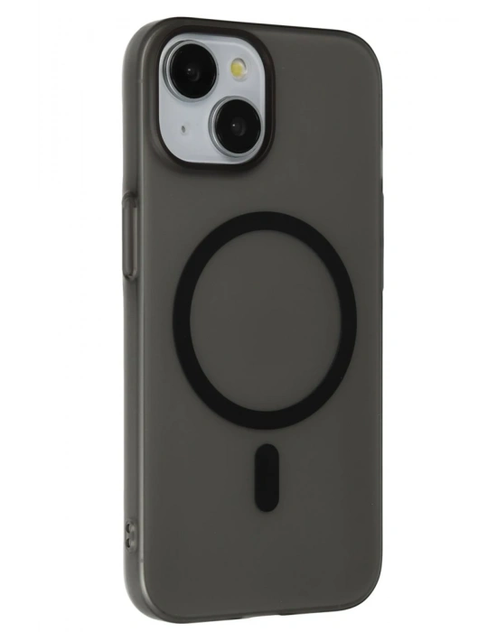 Joko iPhone 15 Plus Tuna PC Slim Magsafe Kapak - Siyah