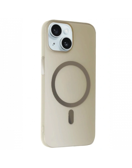 Joko iPhone 15 Plus Tuna PC Slim Magsafe Kapak - Titan Gri