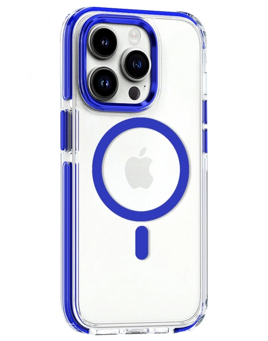 Joko iPhone 15 Pro Bella Magsafe Kapak - Mavi