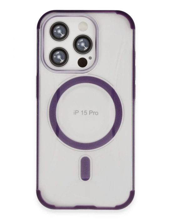 Joko iPhone 15 Pro Hilton Magsafe Kapak - Derin Mor