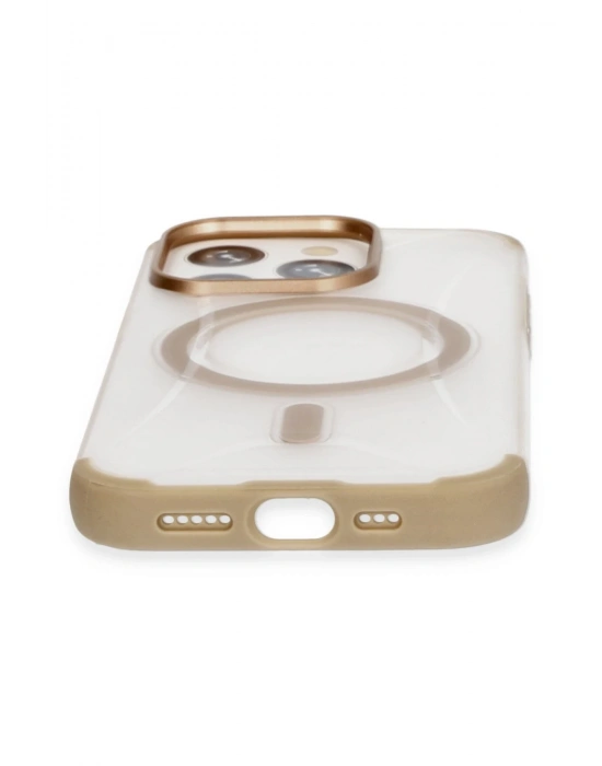 Joko iPhone 15 Pro Hilton Magsafe Kapak - Gold