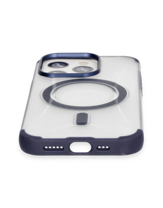 Joko iPhone 15 Pro Hilton Magsafe Kapak - Lacivert