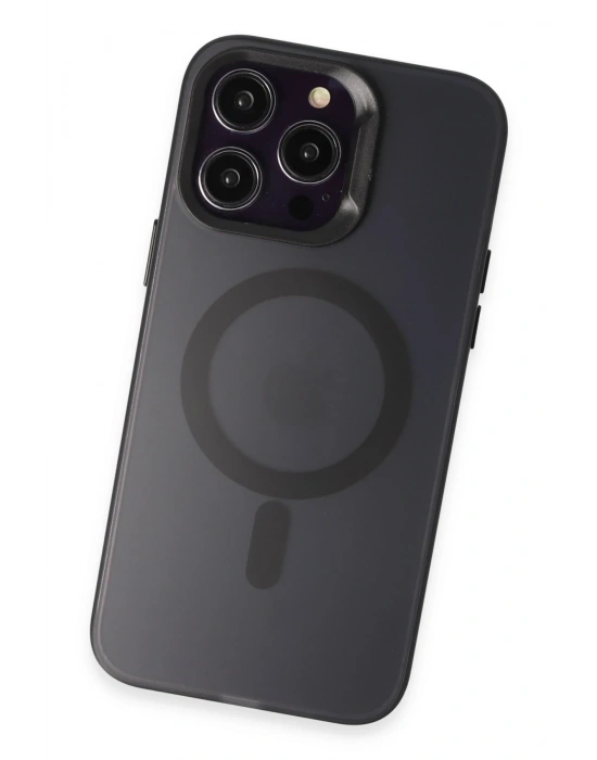 Joko iPhone 15 Pro Kılıf Mateks Magsafe Kapak - Siyah