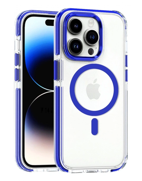 Joko iPhone 15 Pro Max Bella Magsafe Kapak - Mavi