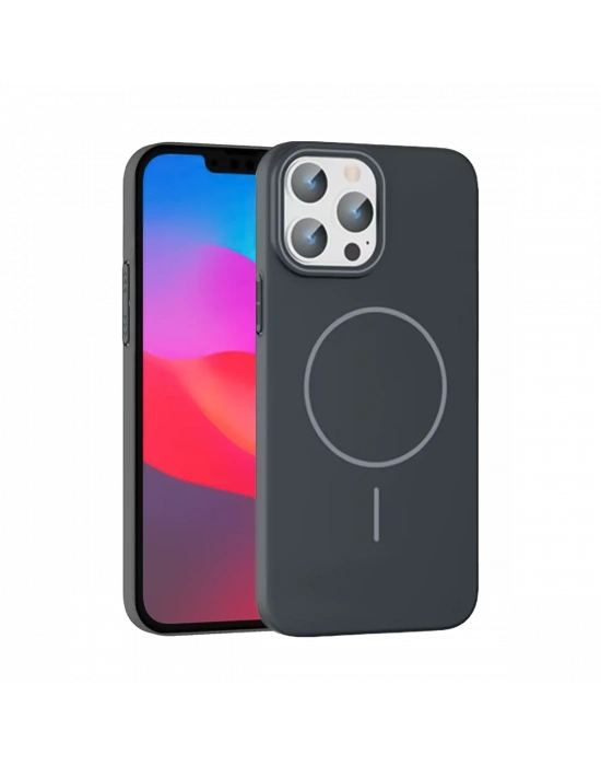 Joko iPhone 15 Pro Max Broş Magsafe Kapak - Füme