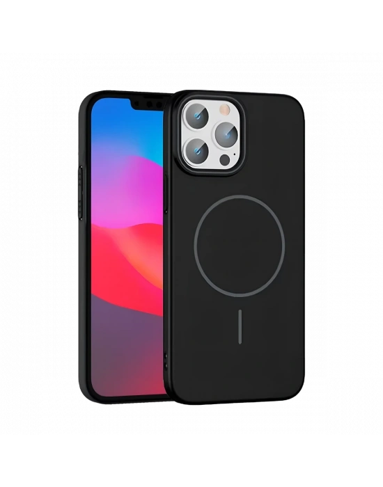 Joko iPhone 15 Pro Max Broş Magsafe Kapak - Siyah
