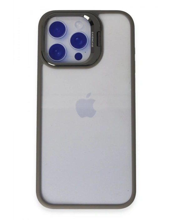 Joko iPhone 15 Pro Max Kılıf Roblox Lens Standlı Kapak - Titan Gri