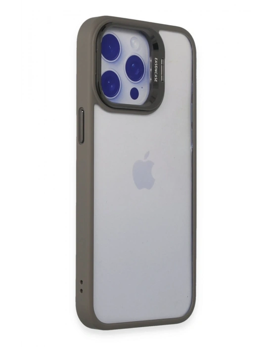 Joko iPhone 15 Pro Max Kılıf Roblox Lens Standlı Kapak - Titan Gri