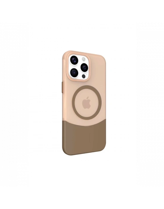 Joko iPhone 15 Pro Max PC Suit Magsafe Kapak - Kahverengi
