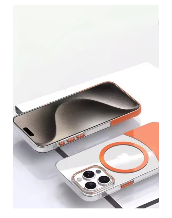 Joko iPhone 15 Pro Max PC Suit Magsafe Kapak - Siyah