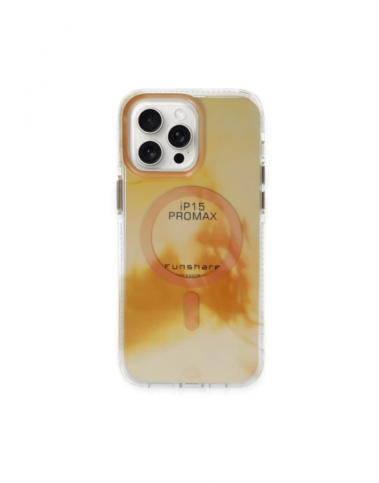 Joko iPhone 15 Pro Max Phantom Magsafe Kapak - Gold