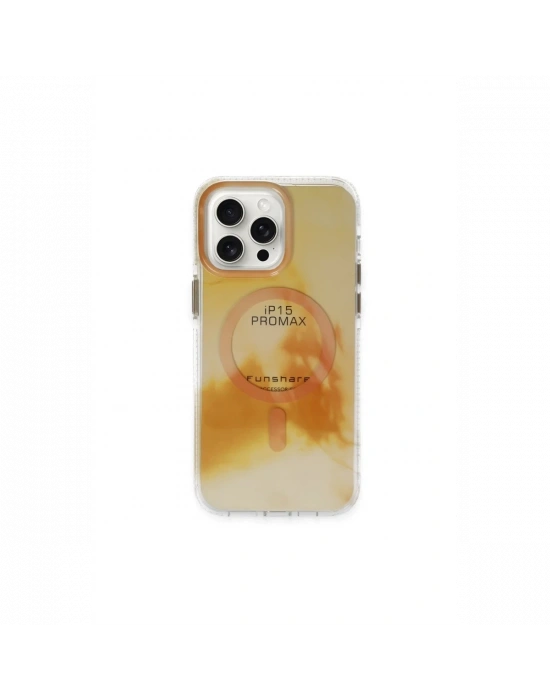 Joko iPhone 15 Pro Max Phantom Magsafe Kapak - Gold