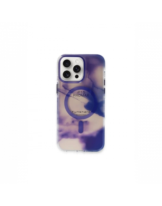 Joko iPhone 15 Pro Max Phantom Magsafe Kapak - Mor