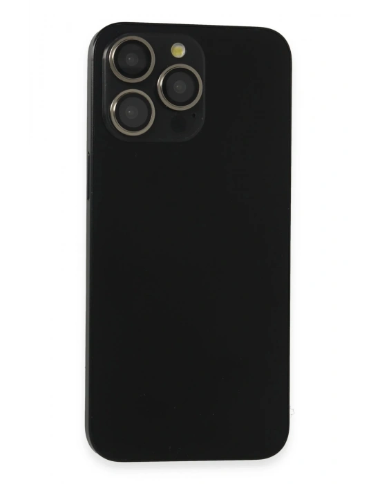 Joko iPhone 15 Pro Max PVD Metal Kamera Lens - Gri