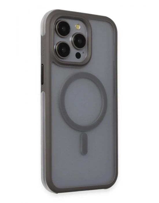 Joko iPhone 15 Pro Max Toras Airbag Magsafe Kapak - Titan Gri