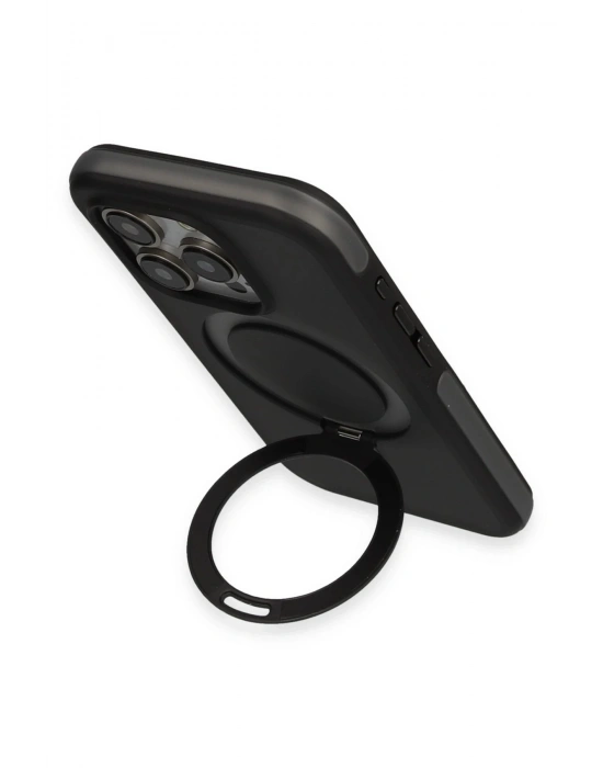 Joko iPhone 15 Pro Max Zorda Airbag Magsafe Standlı Kapak - Titan Gri