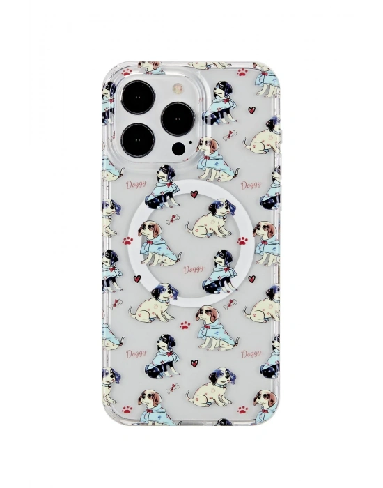 Joko iPhone 15 Pro Tanya Magsafe Kapak - Desen 3