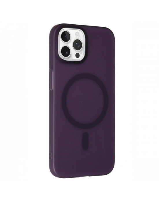 Joko iPhone 15 Pro Tuna PC Slim Magsafe Kapak - Derin Mor