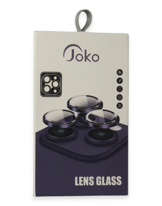 Joko iPhone 15 PVD Metal Kamera Lens - Yeşil