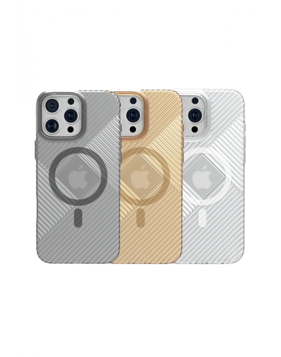 Joko iPhone 15 Stella PC Sert Magsafe Kılıf - Şeffaf