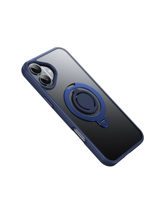 Joko iPhone 16 Plus Avatar 360 Dönen Magsafe Kapak - Lacivert