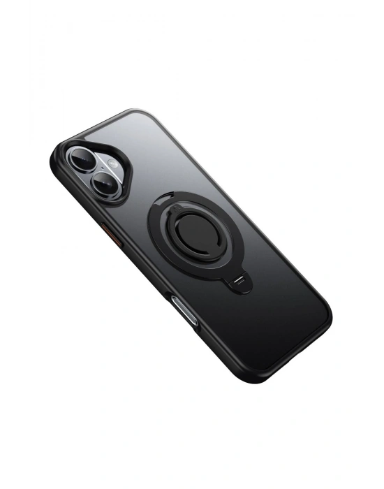 Joko iPhone 16 Plus Avatar 360 Dönen Magsafe Kapak - Siyah