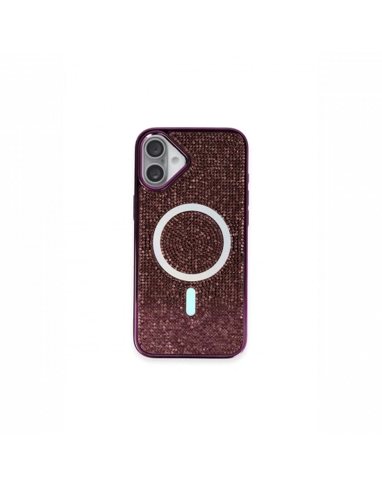 Joko iPhone 16 Plus Kılıf Helen Magsafe Kapak - Derin Mor