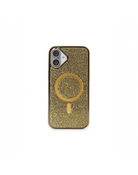 Joko iPhone 16 Plus Kılıf Helen Magsafe Kapak - Gold