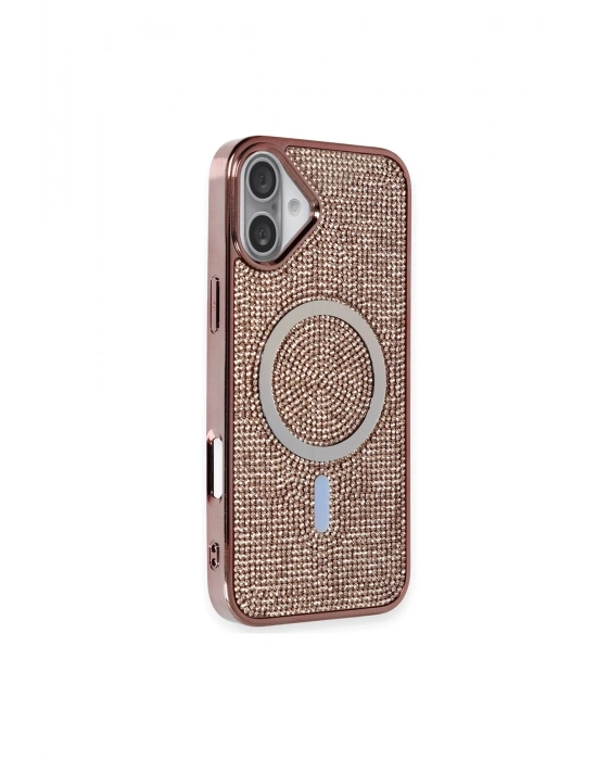 Joko iPhone 16 Plus Kılıf Helen Magsafe Kapak - Pembe
