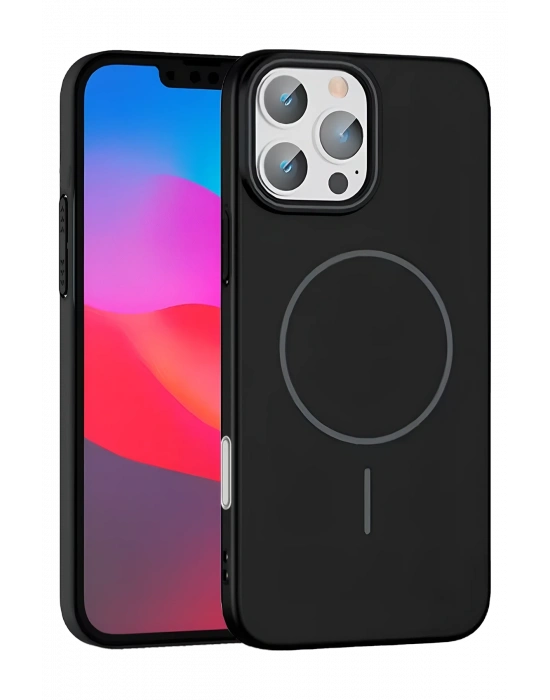 Joko iPhone 16 Pro Broş Magsafe Kapak - Siyah